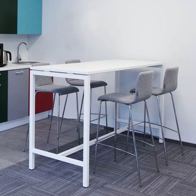 NOVA Hochtisch | 1600 x 700 mm (2 - 4 Personen), Weiß