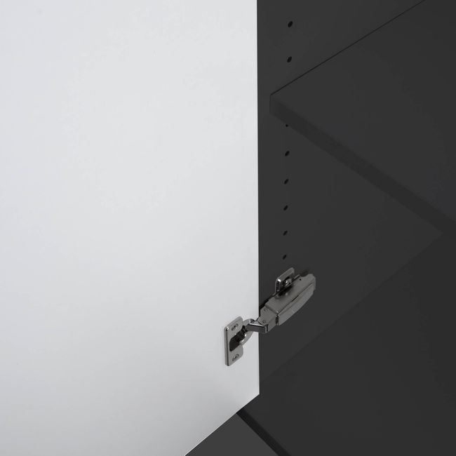 NOVA Landshut - Komplettbüro, Anthrazit / Weiß