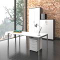 NOVA Landshut - Komplettbüro, Anthrazit / Weiß - 1 Thumbnail Image