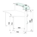 EMEL - CADID RECEPTION COMPTENDRE | Éclairage rond, LED, 2370 x 1702 mm - 4 Thumbnail Image