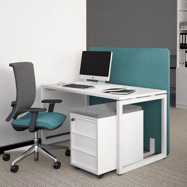 FREE STANDING Akustik-Trennwand | Polyesterbezug BERTA FREE STANDING Akustik-Trennwand | Polyesterbezug BERTA