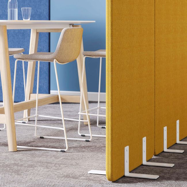 FREE STANDING Akustik-Trennwand | Polyesterbezug BERTA FREE STANDING Akustik-Trennwand | Polyesterbezug BERTA