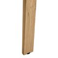 NOVA WOOD Schreibtisch | Massivholz-Gestell, 1800 x 800 mm, Weiß