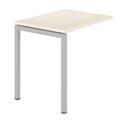 NOVA Combinazione angolare | Con contenitore roll, angolo a destra, 1800 x 2000 mm, acero - 3 Thumbnail Image
