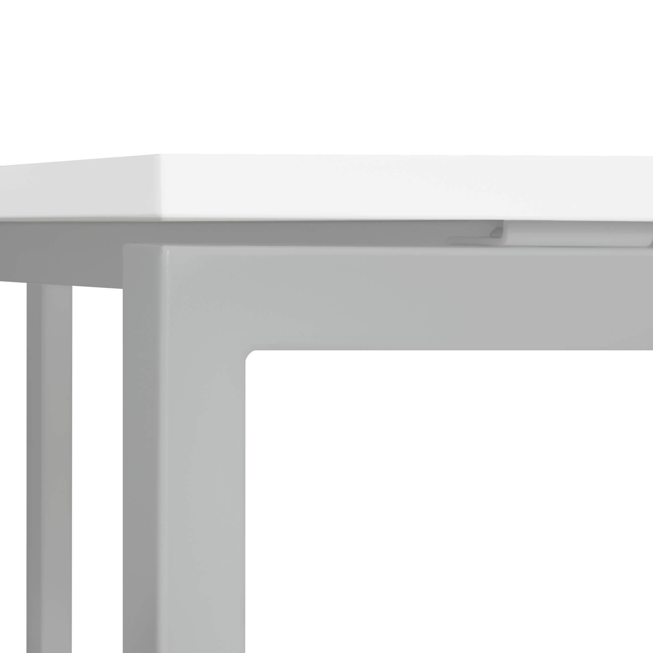 NOVA U TABELLO DI METTIVI | 800 x 800 mm, bianco - 4 Main Image