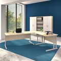 OPTIMA C angle desk | 2400 x 1800 mm, maple - 1 Thumbnail Image