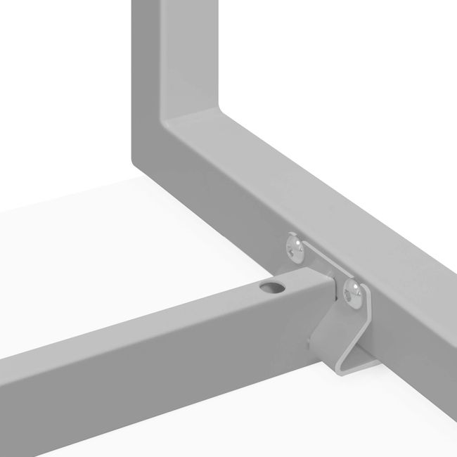 NOVA U Besprechungstisch | Rund, Ø 1000 mm, Weiß