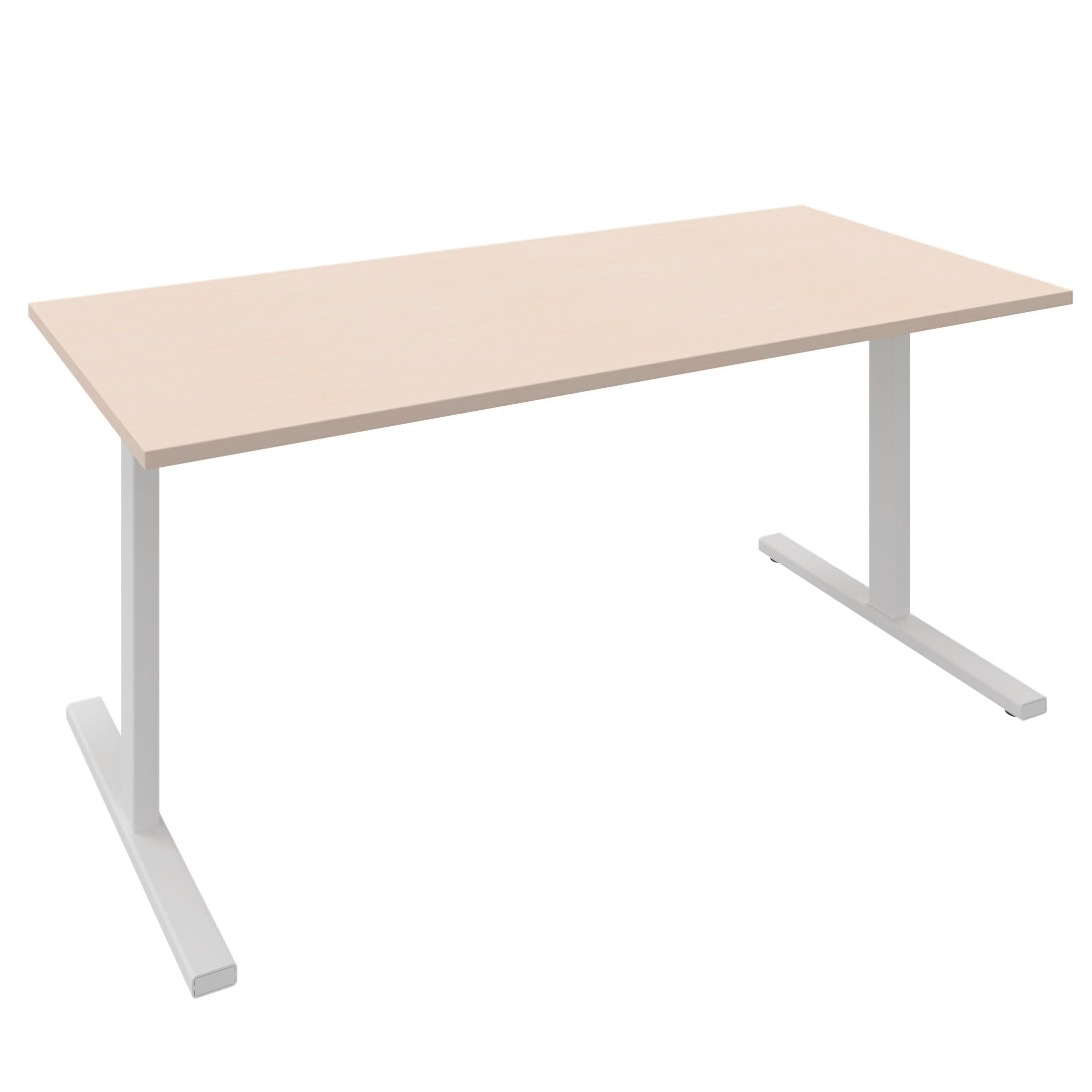 T-EASY Schreibtisch | 1600 x 800 mm, Ahorn - 1 Main Image