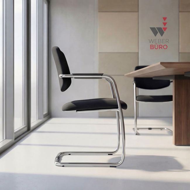 GAMA Freischwinger | Schwarz