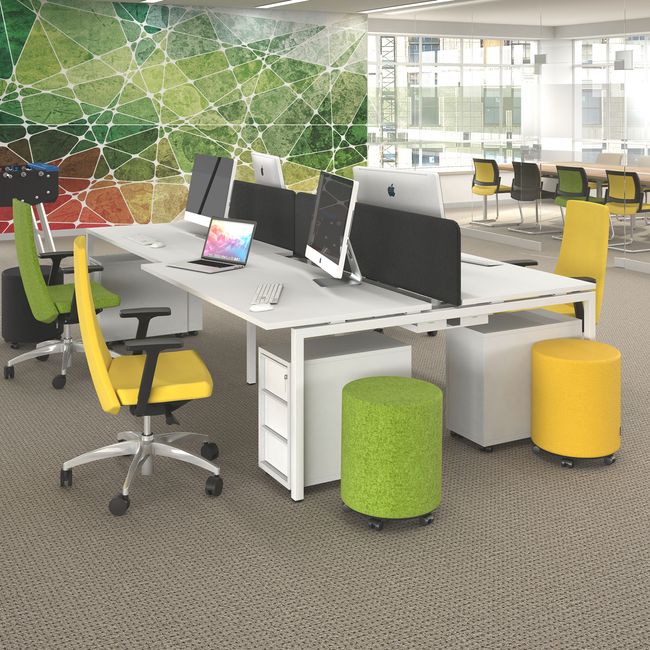 NOVA Rollcontainer | 3 Schubladen, 600 mm tief, extra schmal, Ahorn / Weiß NOVA Rollcontainer | 3 Schubladen, 600 mm tief, extra schmal, Ahorn / Weiß