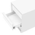NOVA Conteneur en rouleau | 3 tiroirs, 600 mm de profondeur, blanc - 4 Thumbnail Image