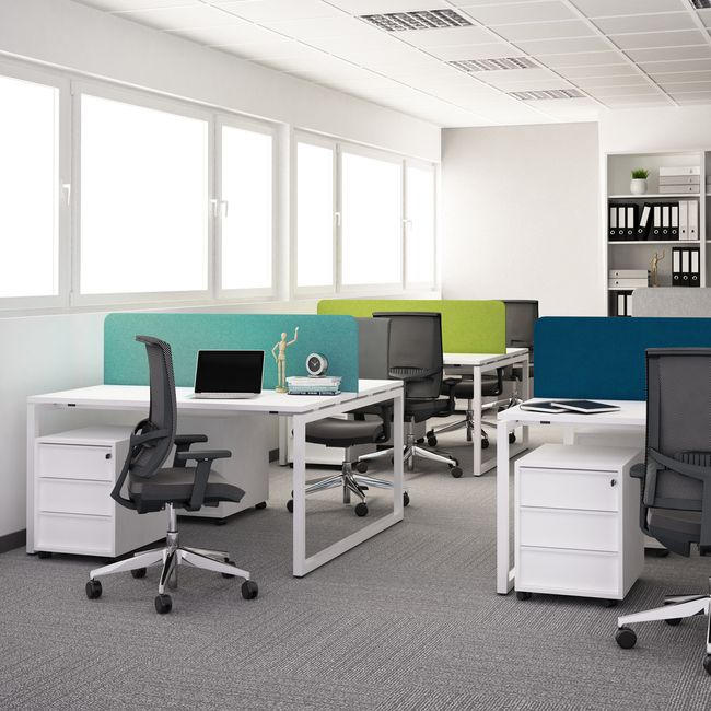 NOVA Rollcontainer | 3 Schubladen, 600 mm tief, Ahorn NOVA Rollcontainer | 3 Schubladen, 600 mm tief, Ahorn