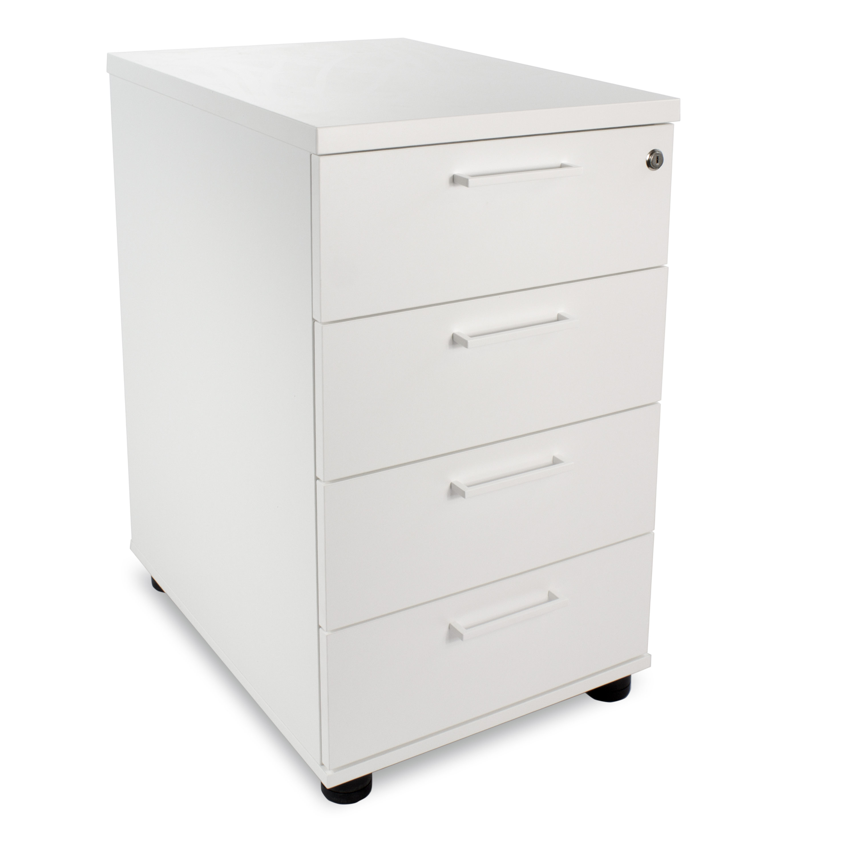 NOVA Combinazione angolare | Con contenitore stand, angolo a sinistra, 1800 x 1630 mm, bianco - 3 Main Image