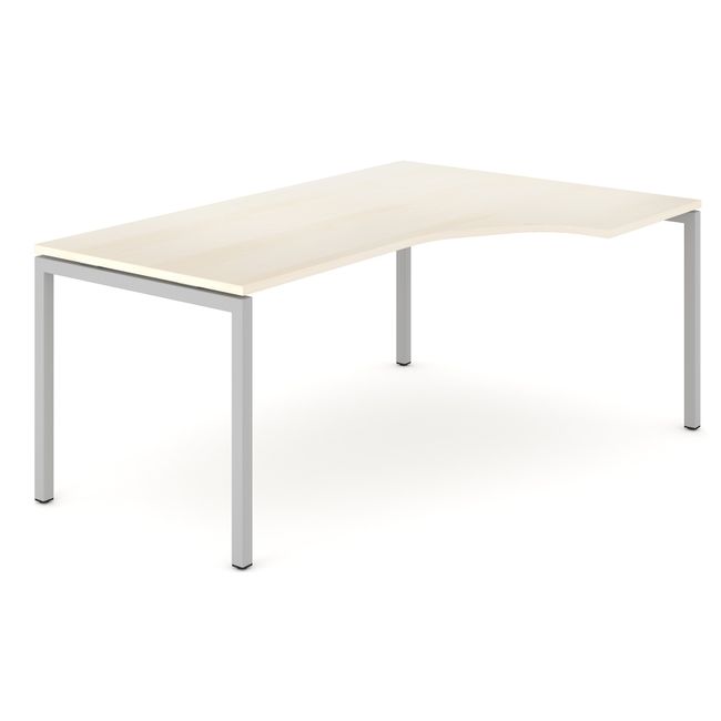 NOVA Winkelkombination | Mit Standcontainer, Winkel rechts, 1800 x 1630 mm, Ahorn NOVA Winkelkombination | Mit Standcontainer, Winkel rechts, 1800 x 1630 mm, Ahorn