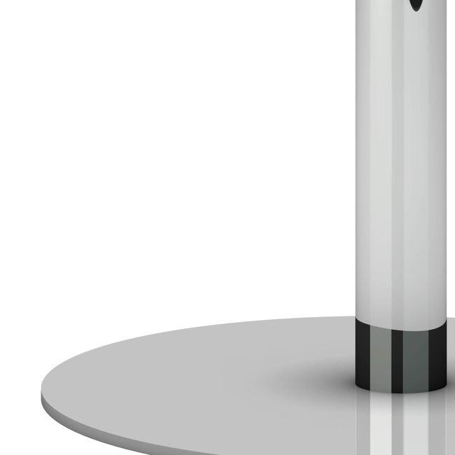 OPTIMA Besprechungstisch | Rund, Gestell Chrom, Ø 800 mm, Perlgrau OPTIMA Besprechungstisch | Rund, Gestell Chrom, Ø 800 mm, Perlgrau