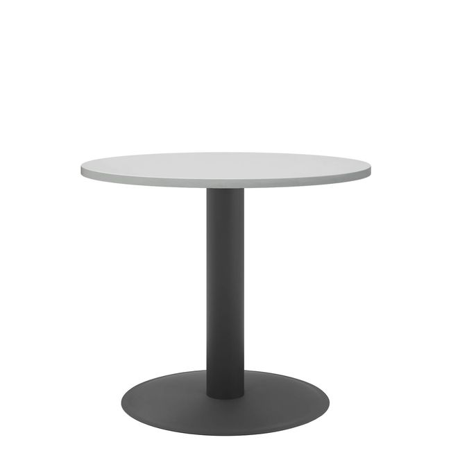 OPTIMA Besprechungstisch | Rund, Gestell Anthrazit, Ø 800 mm, Perlgrau OPTIMA Besprechungstisch | Rund, Gestell Anthrazit, Ø 800 mm, Perlgrau