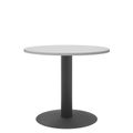 OPTIMA Besprechungstisch | Rund, Gestell Anthrazit, Ø 800 mm, Perlgrau - 2 Thumbnail Image