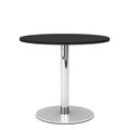 OPTIMA Tableau de réunion | Rond, chromé chromé, Ø 800 mm, anthracite - 2 Thumbnail Image