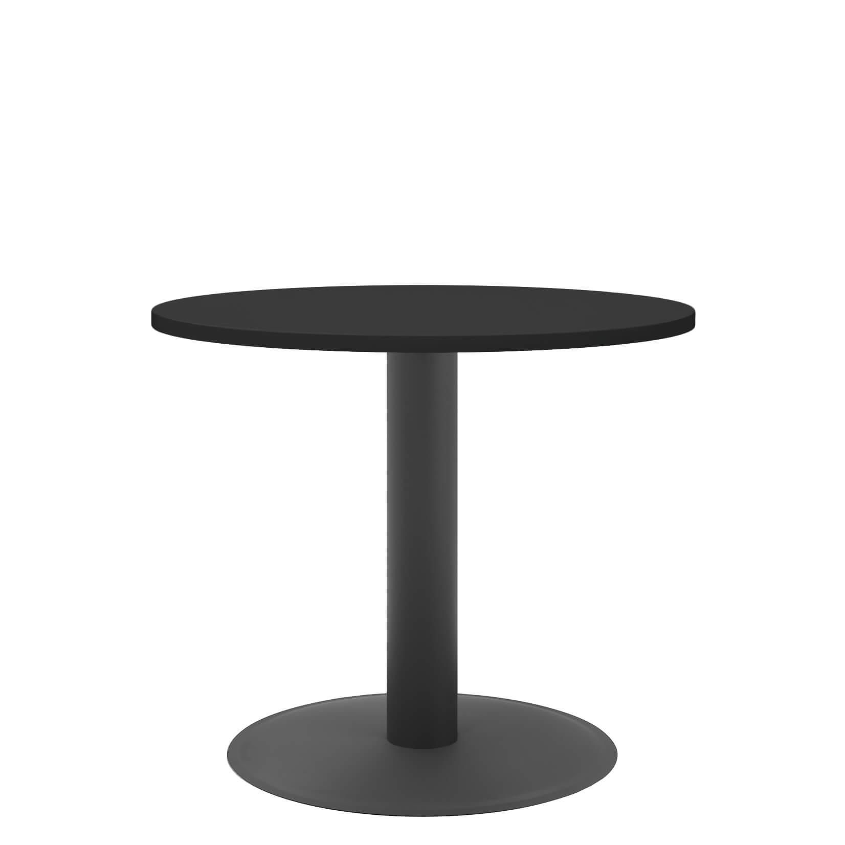 OPTIMA Besprechungstisch | Rund, Gestell Anthrazit, Ø 800 mm, Anthrazit - 2 Main Image
