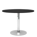 OPTIMA Tableau de réunion | Rond, chromé chromé, Ø 1000 mm, anthracite - 2 Thumbnail Image