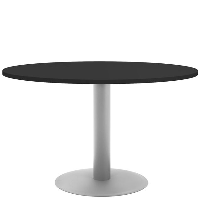 OPTIMA Besprechungstisch | Rund, Gestell Silber, Ø 1200 mm, Anthrazit OPTIMA Besprechungstisch | Rund, Gestell Silber, Ø 1200 mm, Anthrazit
