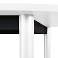 OPTIMA Conference table | Oval, 2000 x 1000 mm, white - 3 Thumbnail Image