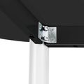 OPTIMA conference table | Oval, 2000 x 1000 mm, anthracite - 4 Thumbnail Image