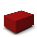 JAZZ Sgabello Pouf / sedile | 800 x 600 mm, Fabric di riferimento Lucia / Velito / Synergy - 3 Thumbnail Image