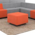 JAZZ Sgabello Pouf / sedile | 800 x 600 mm, Fabric di riferimento Lucia / Velito / Synergy - 6 Thumbnail Image