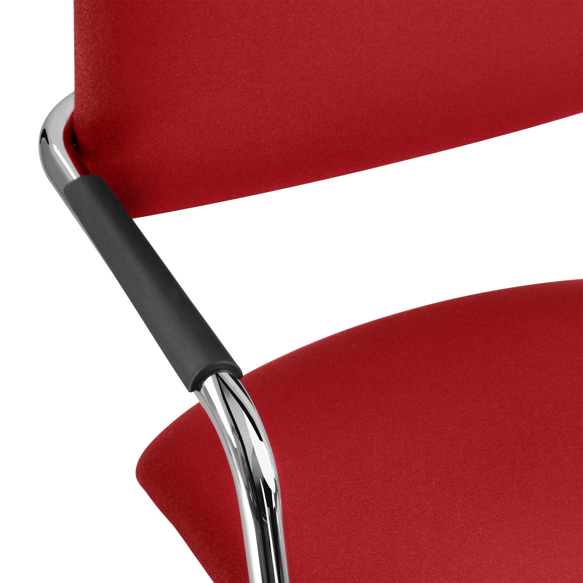 GAMA cantilever chair | Red - 9 Main Image