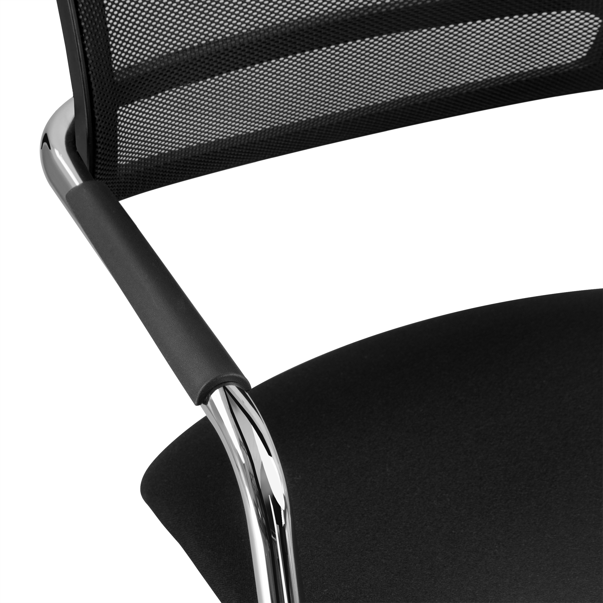GAMA Président du visiteur | Roulable, réseau de réseau, noir - 13 Main Image
