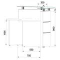 eMel - GRANADA reception desk | Round, 2387 x 1168 mm - 4 Thumbnail Image