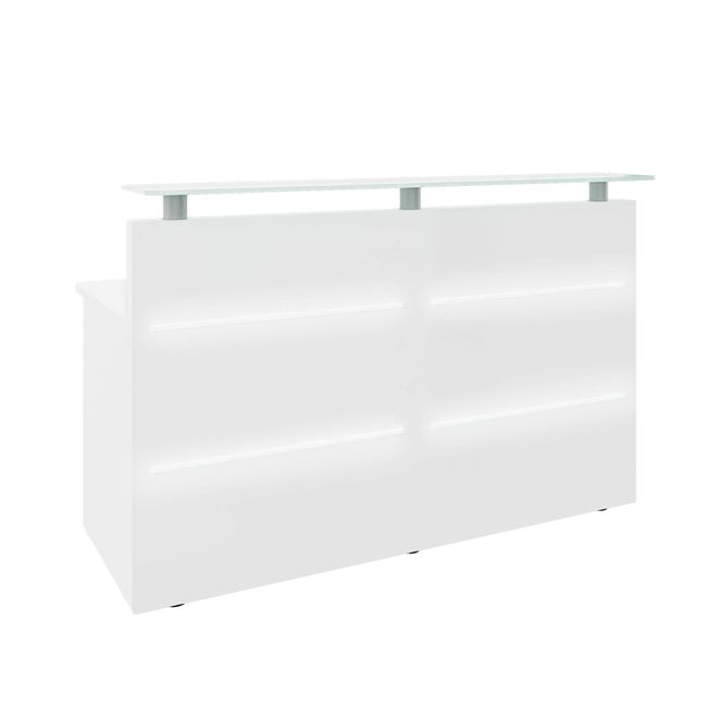 eMel - MURCIA Empfangstheke | LED-Beleuchtung, 1600 x 890 mm  eMel - MURCIA Empfangstheke | LED-Beleuchtung, 1600 x 890 mm