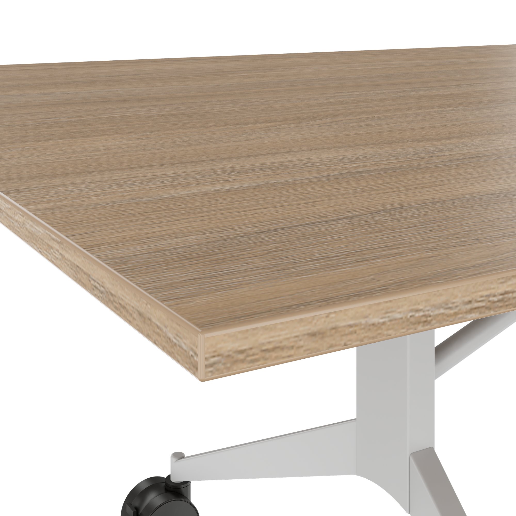 MARA - TIMMY LIBRO Konferenztisch | 3200 x 1200 mm (10 - 14 Personen), rollbar, faltbar, Bernsteineiche - 12 Main Image