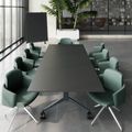 MARA - TIMMY LIBRO Konferenztisch | 3200 x 1200 mm (10 - 14 Personen), rollbar, faltbar, Anthrazit MARA - TIMMY LIBRO Konferenztisch | 3200 x 1200 mm (10 - 14 Personen), rollbar, faltbar, Anthrazit