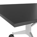 MARA - TIMMY LIBRO Konferenztisch | 3200 x 1200 mm (10 - 14 Personen), rollbar, faltbar, Anthrazit - 12 Thumbnail Image