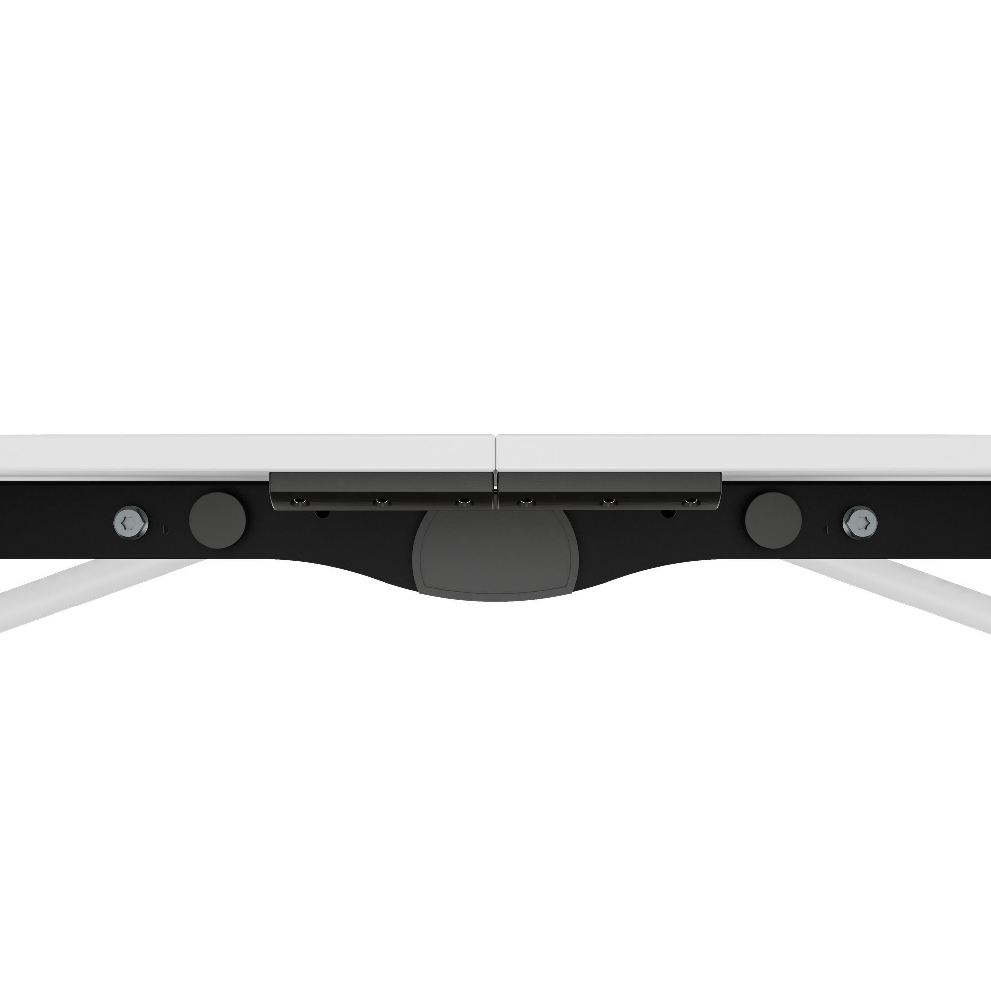 MARA - TIMMY LIBRO Table de conférence | forme bateau, 3200 x 1200 mm (10 - 14 personnes), roulante, pliable,  blanc - 11 Main Image