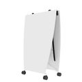 MARA - TIMMY LIBRO Table de conférence | forme bateau, 3200 x 1200 mm (10 - 14 personnes), roulante, pliable,  blanc - 8 Thumbnail Image