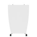MARA - TIMMY LIBRO Table de conférence | forme bateau, 3200 x 1200 mm (10 - 14 personnes), roulante, pliable,  blanc - 9 Thumbnail Image