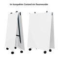 MARA - TIMMY LIBRO Table de conférence | forme bateau, 3200 x 1200 mm (10 - 14 personnes), roulante, pliable,  blanc - 17 Thumbnail Image
