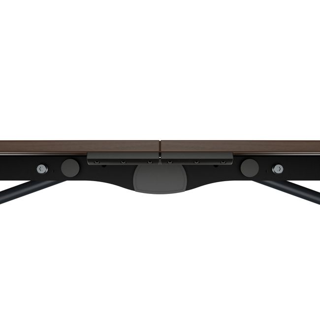 MARA - TIMMY LIBRO Konferenztisch | Bootsform, 3200 x 1200 mm (10 - 14 Personen), rollbar, faltbar,  Nussbaum MARA - TIMMY LIBRO Konferenztisch | Bootsform, 3200 x 1200 mm (10 - 14 Personen), rollbar, faltbar,  Nussbaum