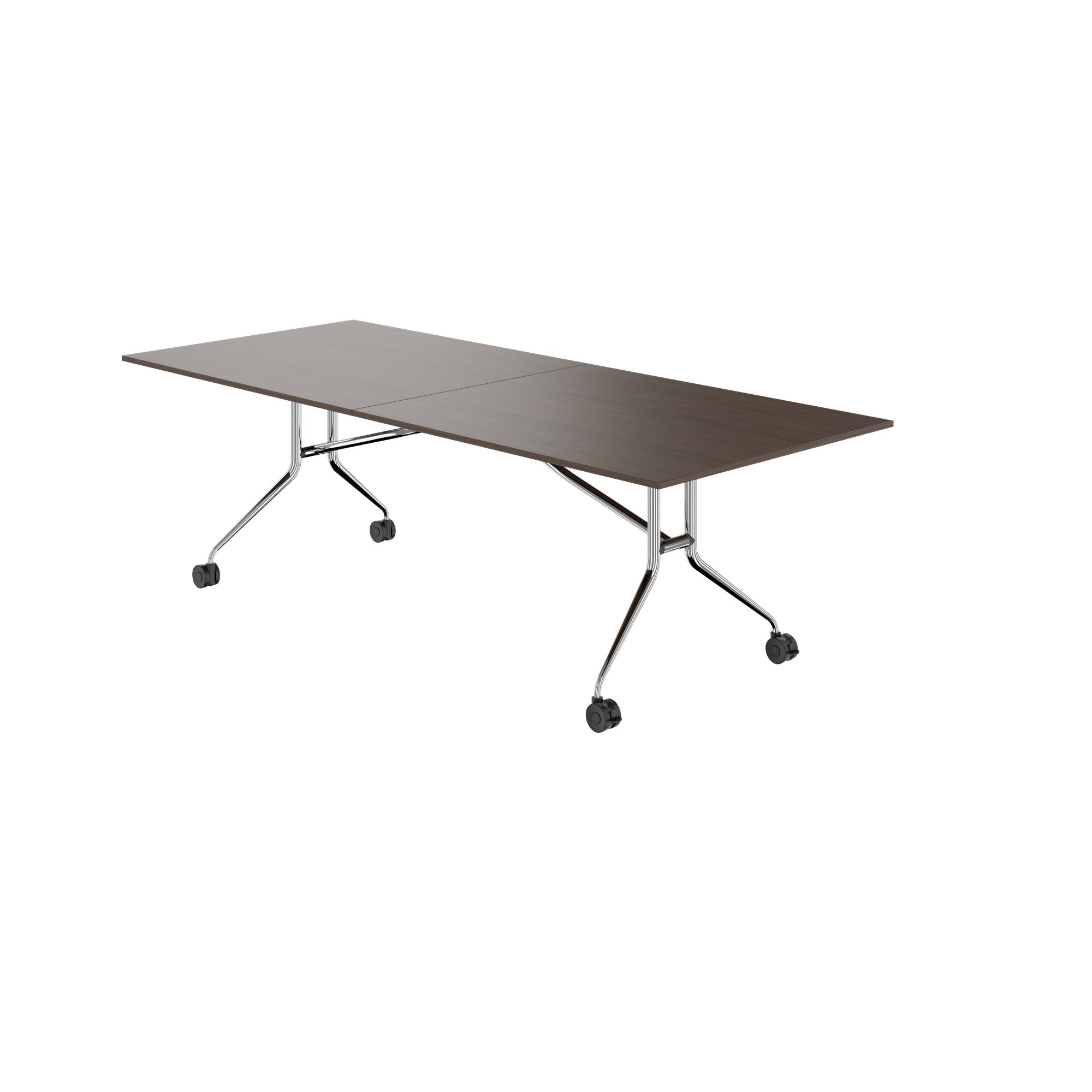 Mara Argo LIBRO Table pliante | 2400 - 2800 x 1000 mm (8 - 10 personnes), roulables, pliables, noix - 9 Main Image