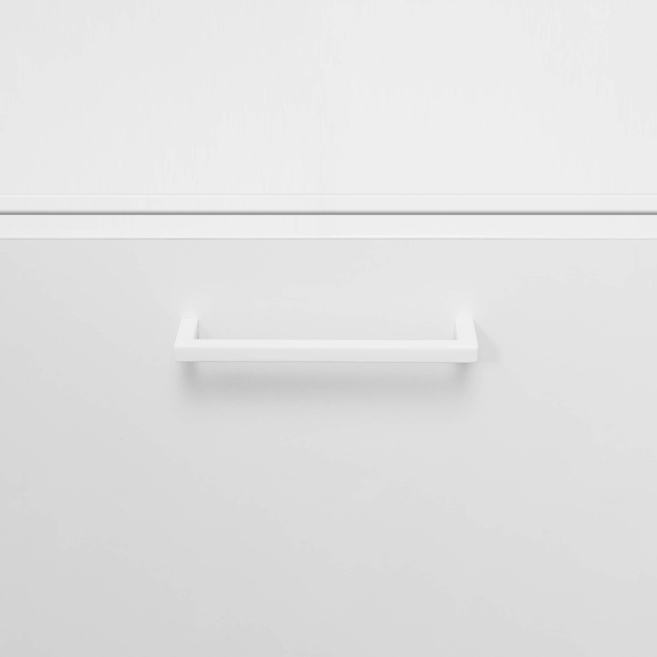 UNI Combined cabinet with hanging register | 5 Oh, 800 x 1897 mm, white - 10 Main Image