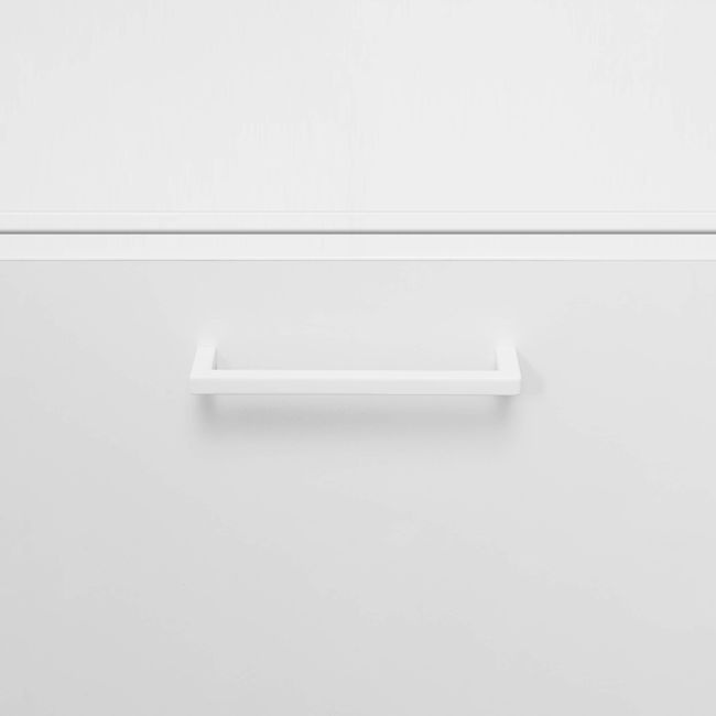 UNI Kombischrank mit Hängeregister | 5 OH, 800 x 1897 mm, Weiß