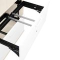 UNI Combined cabinet with hanging register | 5 Oh, 800 x 1897 mm, maple / white - 8 Thumbnail Image