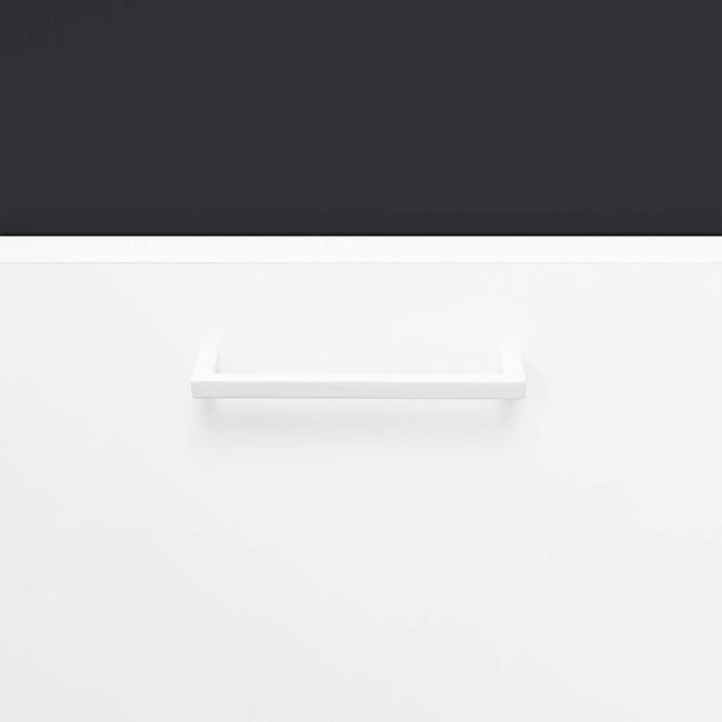 UNI Kombischrank mit Hängeregister | 5 OH, 800 x 1897 mm, Anthrazit / Weiß