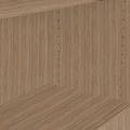 UNI Combined cabinet with hanging register | 5 Oh, 800 x 1897 mm, amber oak - 2 Thumbnail Image