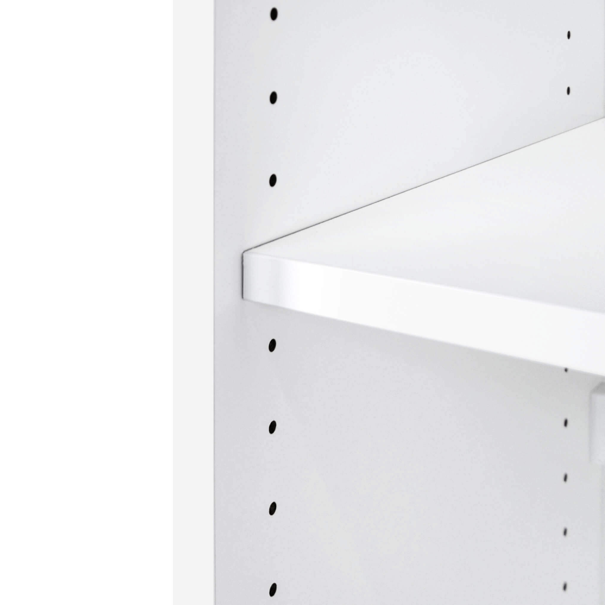 UNI Armoire d'étagère | 2 oh, 800 x 777 mm, blanc - 3 Main Image