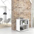 UNI Armoire d'étagère | 2 oh, 800 x 777 mm, blanc - 1 Thumbnail Image