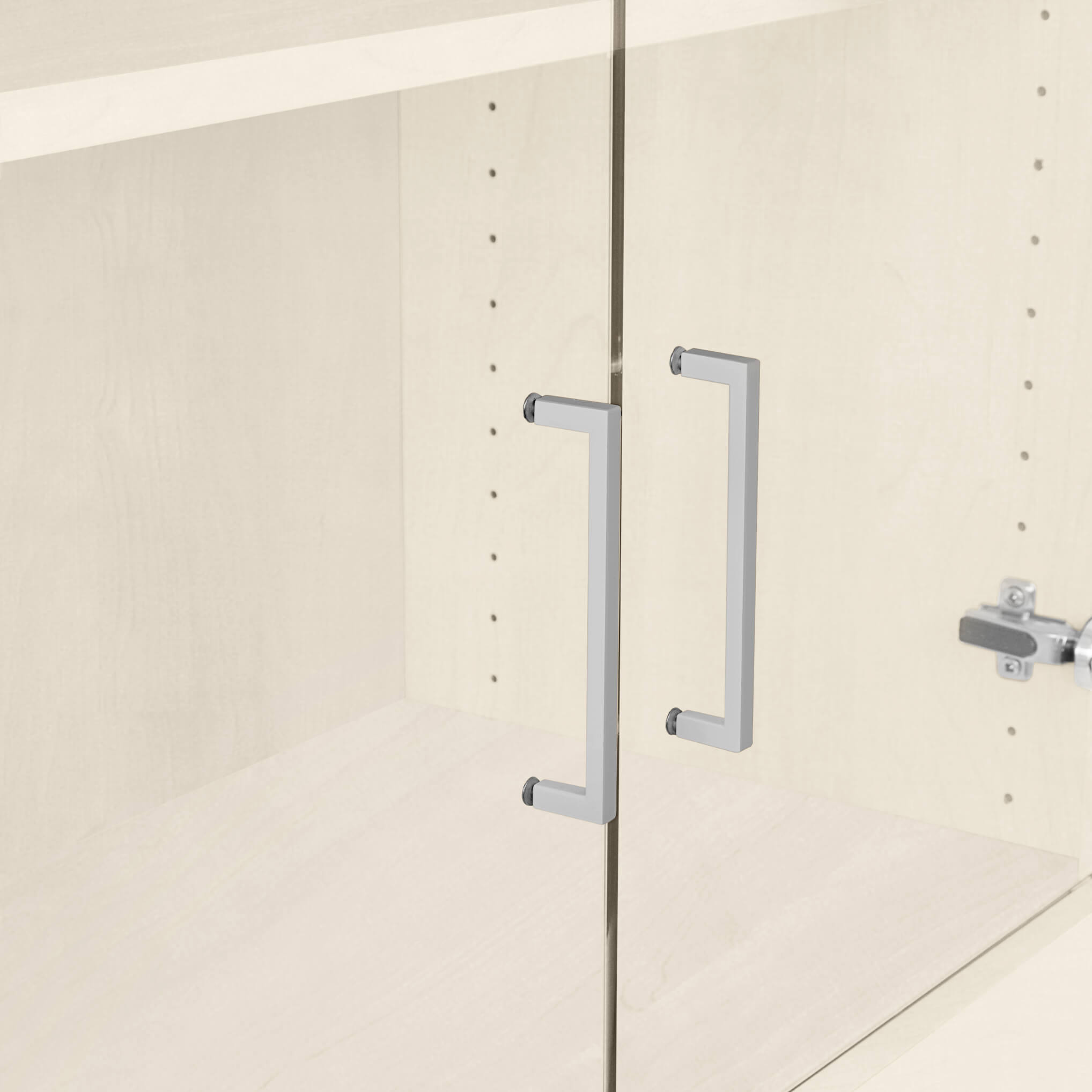 UNI Showcase cabinet with hanger register | 5 Oh, 800 x 1897 mm, maple - 3 Main Image